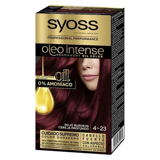 SYOSS Coloração Óleo Intense 4-23 Cereja Profundo 1 un