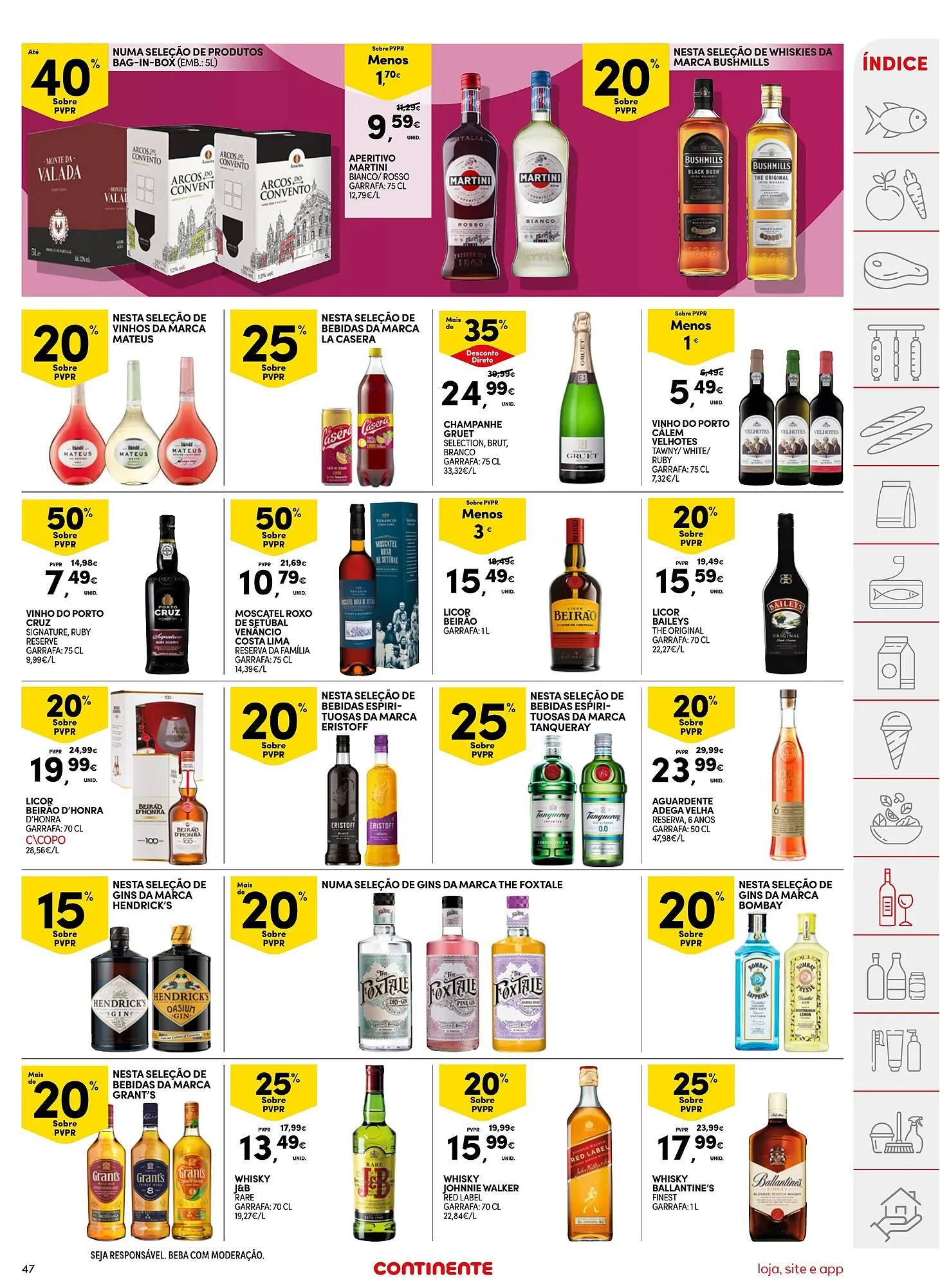 Folheto Folheto Continente de 25 de março até 31 de março 2025 - Pagina 47