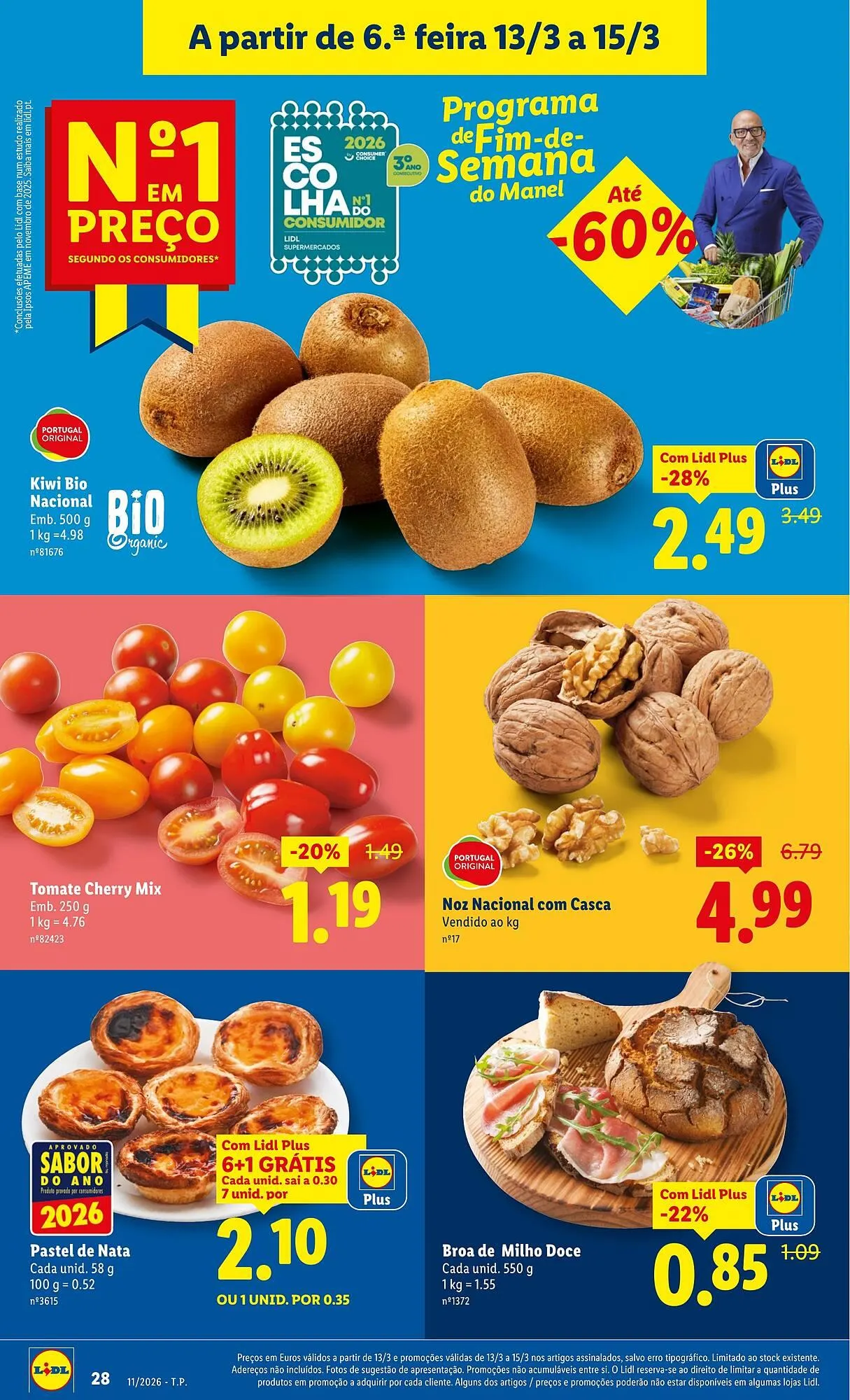 Folheto Folheto Lidl de 9 de março até 15 de março 2026 - Pagina 28