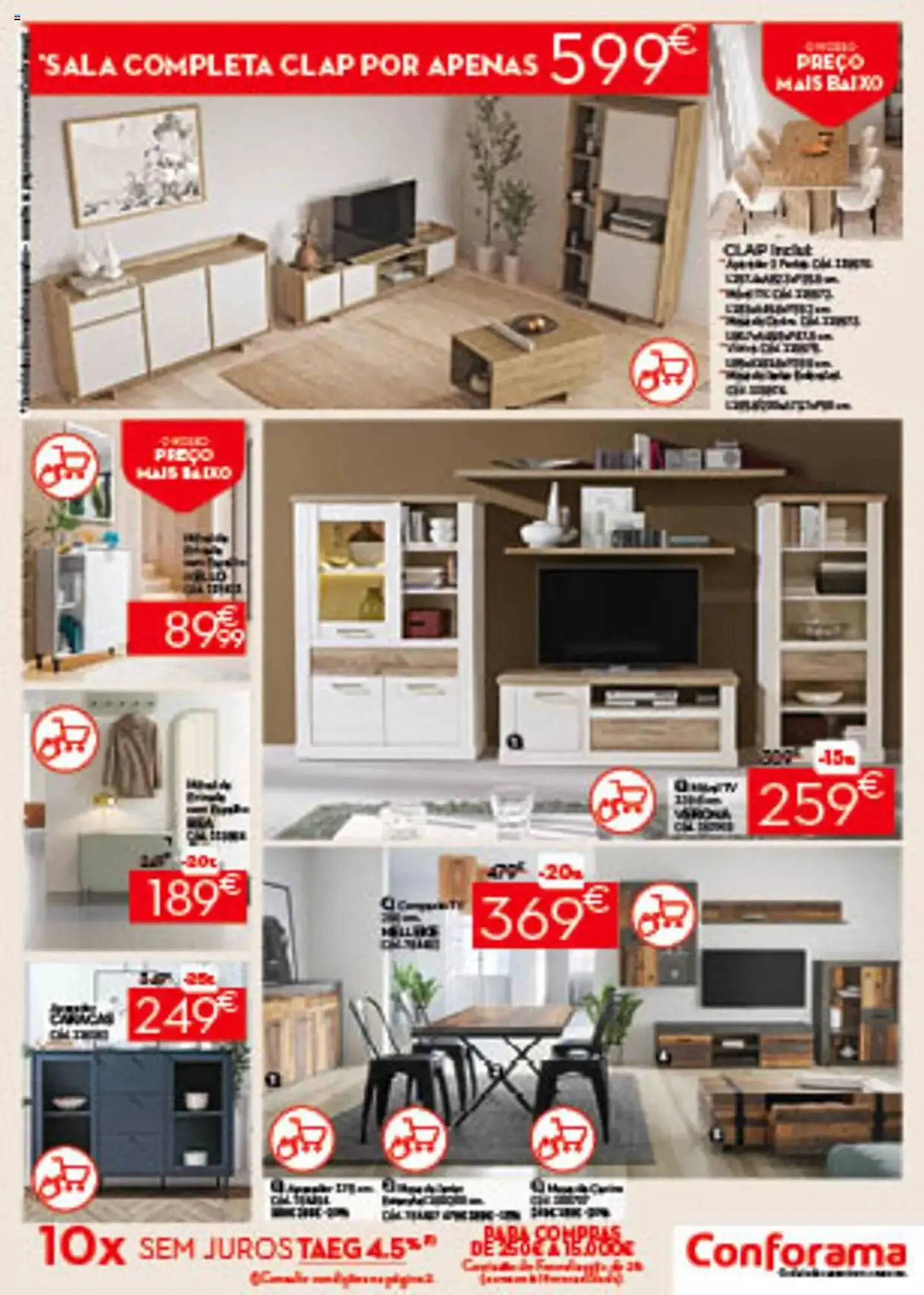Folheto Folheto Conforama de 27 de fevereiro até 26 de março 2025 - Pagina 9