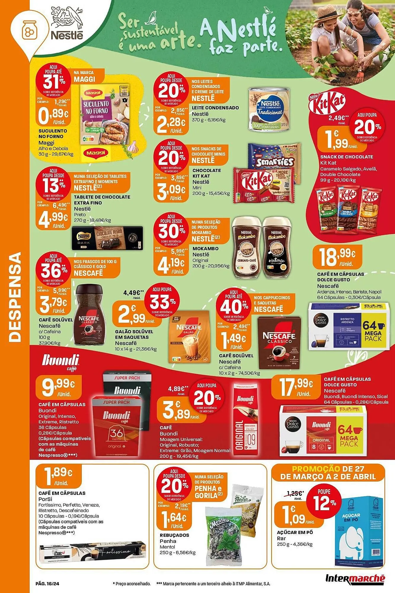 Folheto Folheto Intermarché de 27 de março até 2 de abril 2025 - Pagina 16