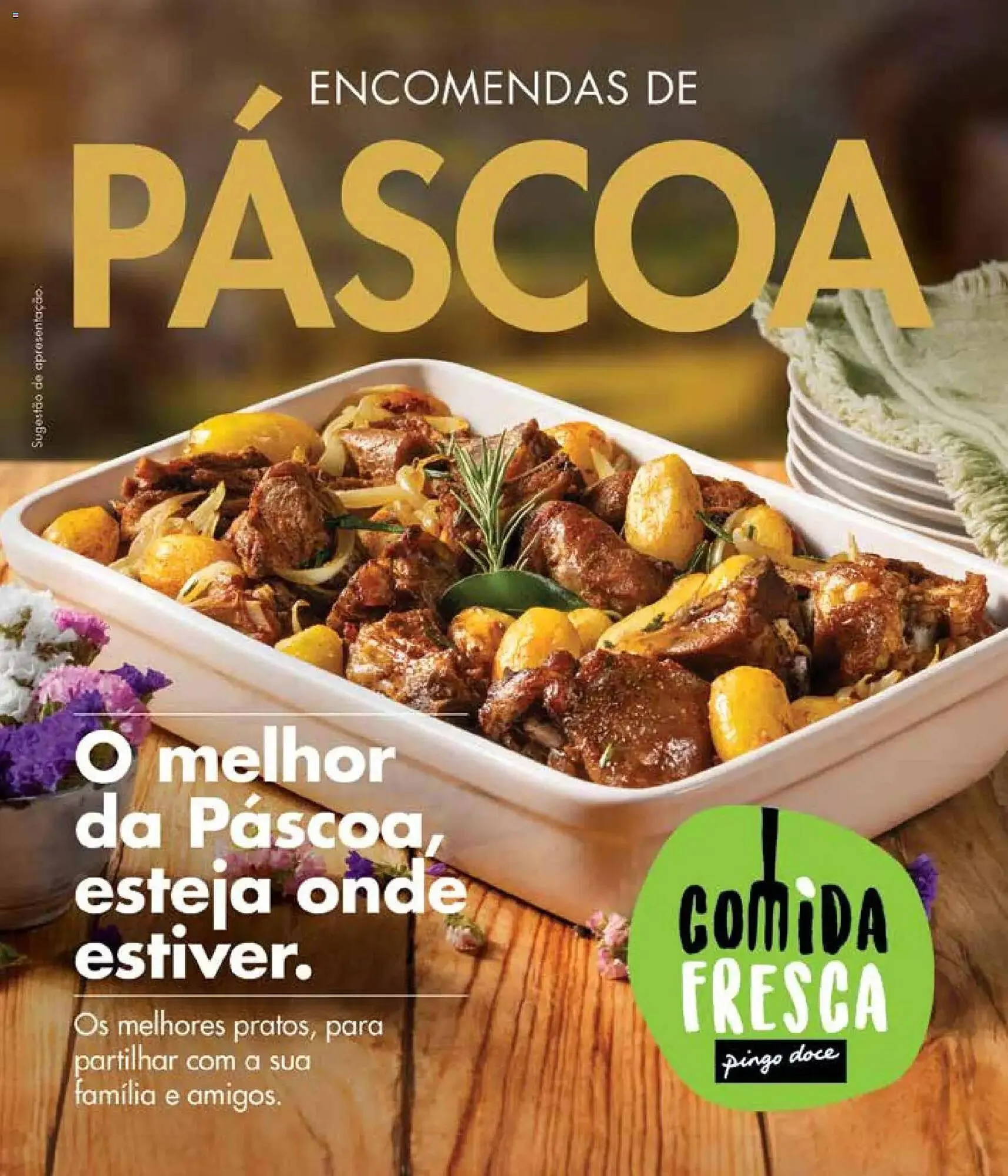 Folheto Folheto Pingo Doce de 3 de março até 8 de abril 2026 - Pagina 1