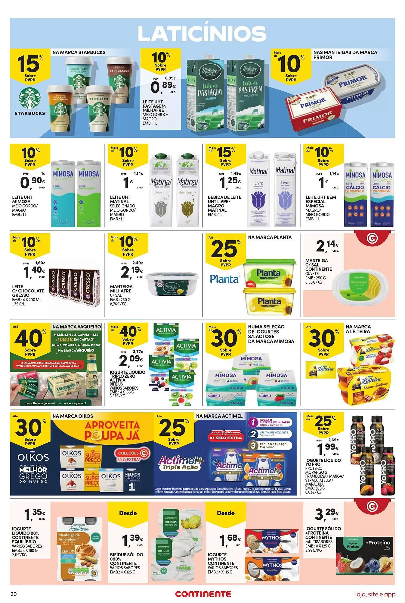 Folheto Folheto Continente Bom dia de 25 de novembro até 1 de dezembro 2025 - Pagina 20