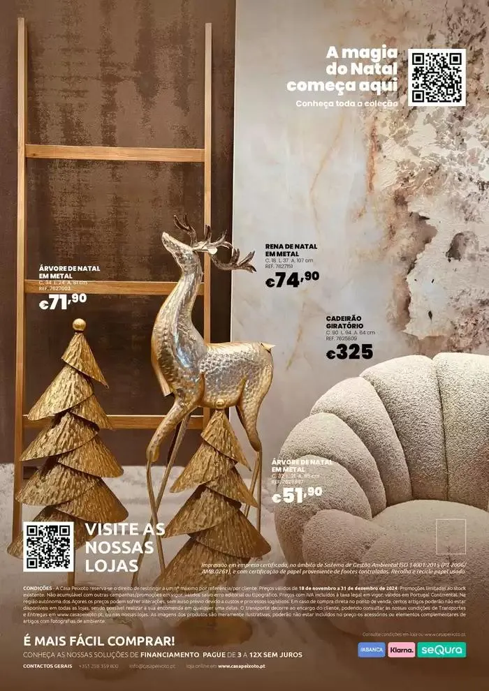 Folheto Especial natal e decoracao casa peixoto wdq8r43qa7wa de 19 de novembro até 31 de dezembro 2024 - Pagina 8