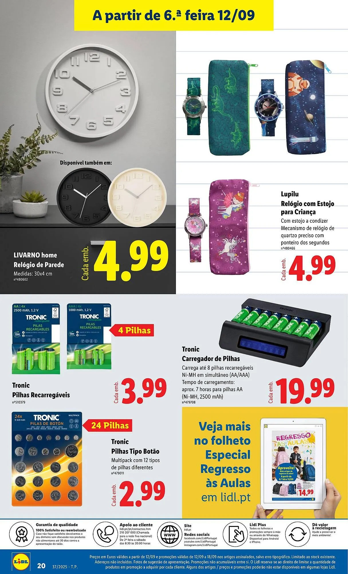 Folheto Folheto Lidl de 8 de setembro até 14 de setembro 2025 - Pagina 20