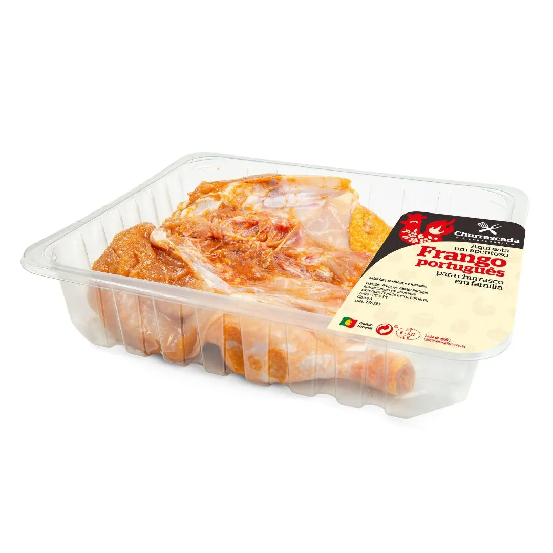 FRANGO INTEIRO ABERTO CHURR TEMPERADO