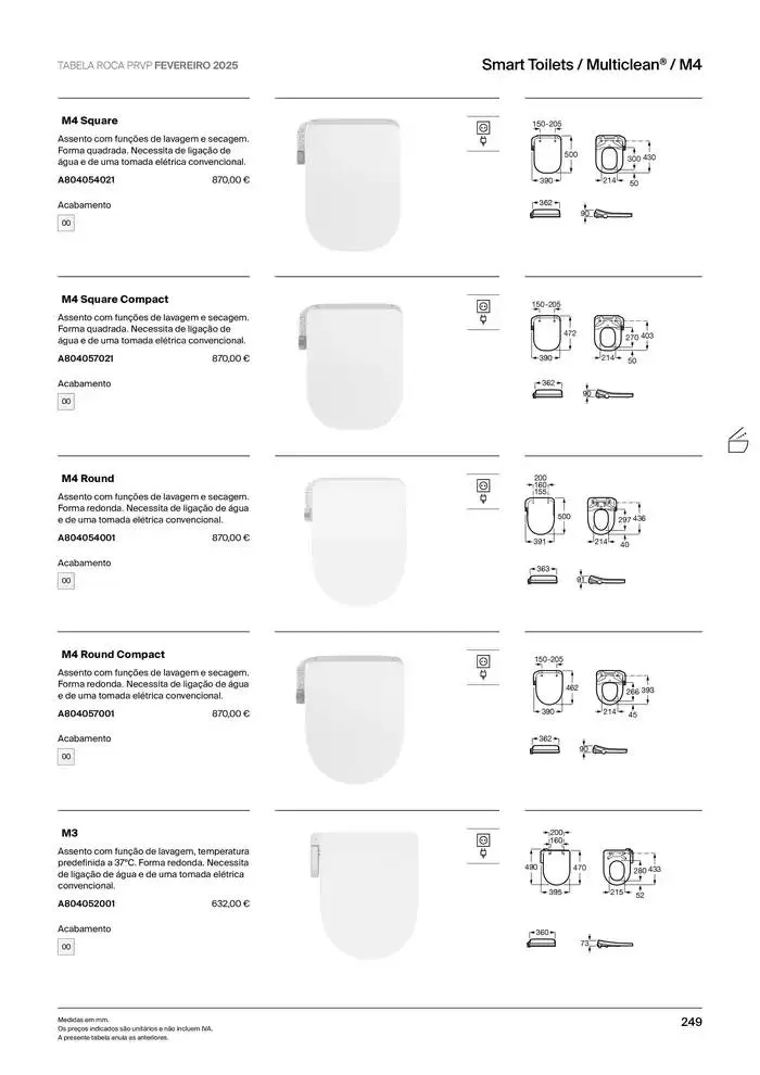 Folheto Soluções de Banho  de 6 de janeiro até 31 de dezembro 2025 - Pagina 251