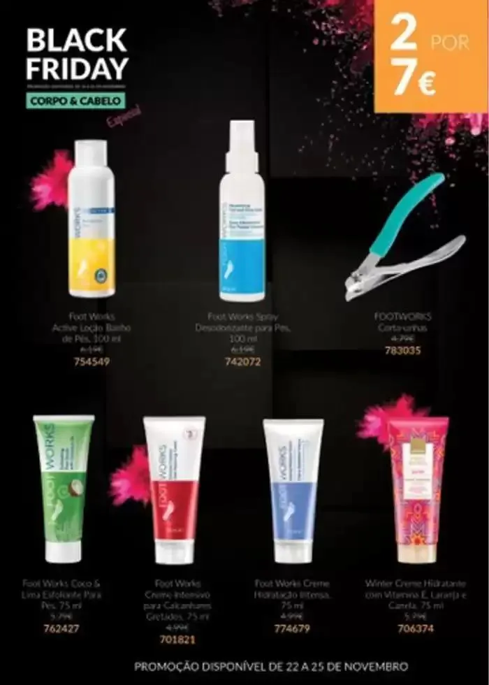 Folheto BLACK FRIDAY CORPO & CABELO de 22 de novembro até 25 de novembro 2024 - Pagina 2