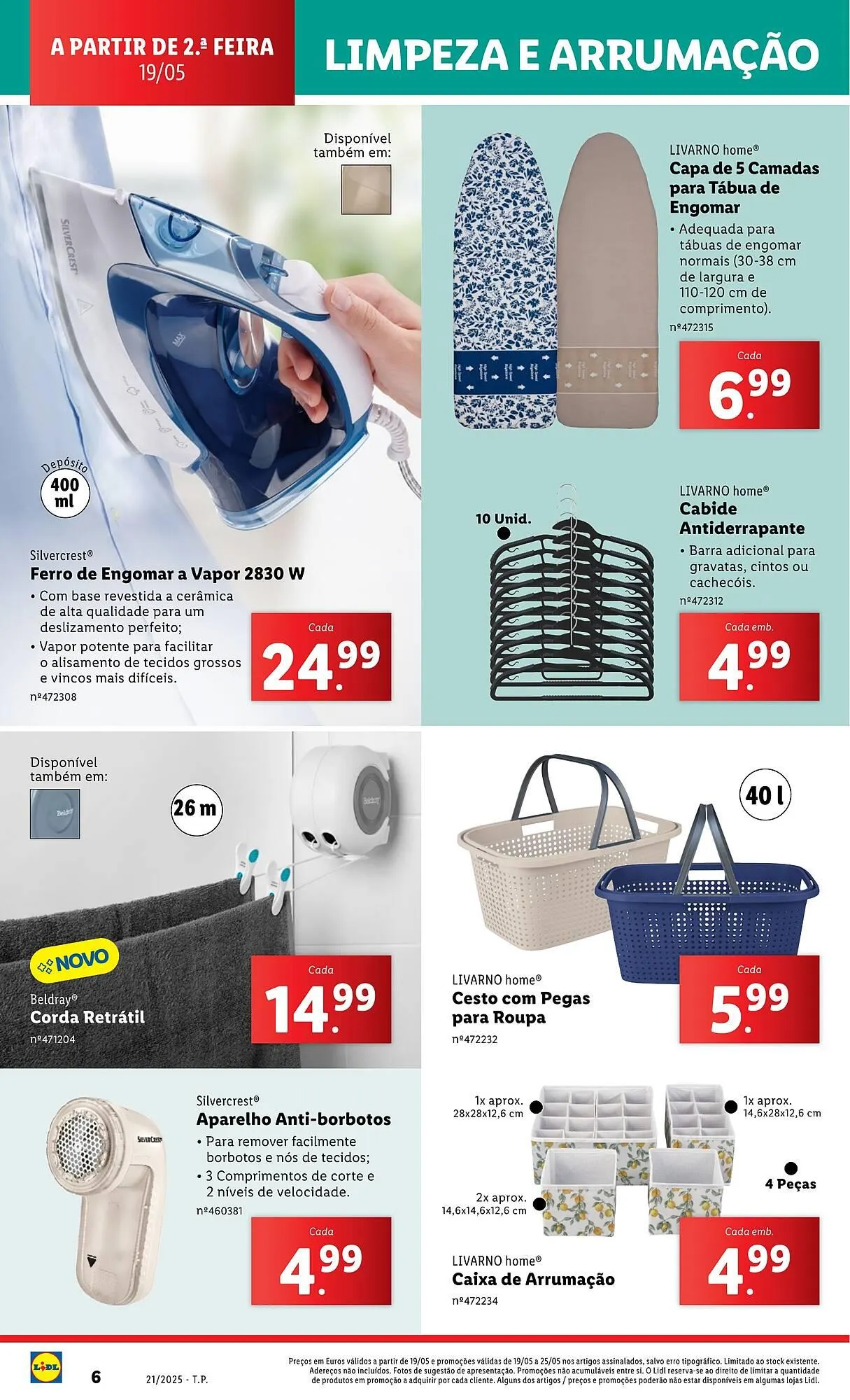 Folheto Folheto Lidl de 19 de maio até 25 de maio 2025 - Pagina 6