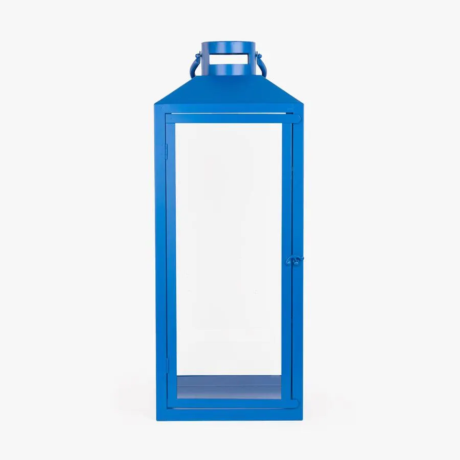 Lanterna azul 25,3x65 cm SWAN