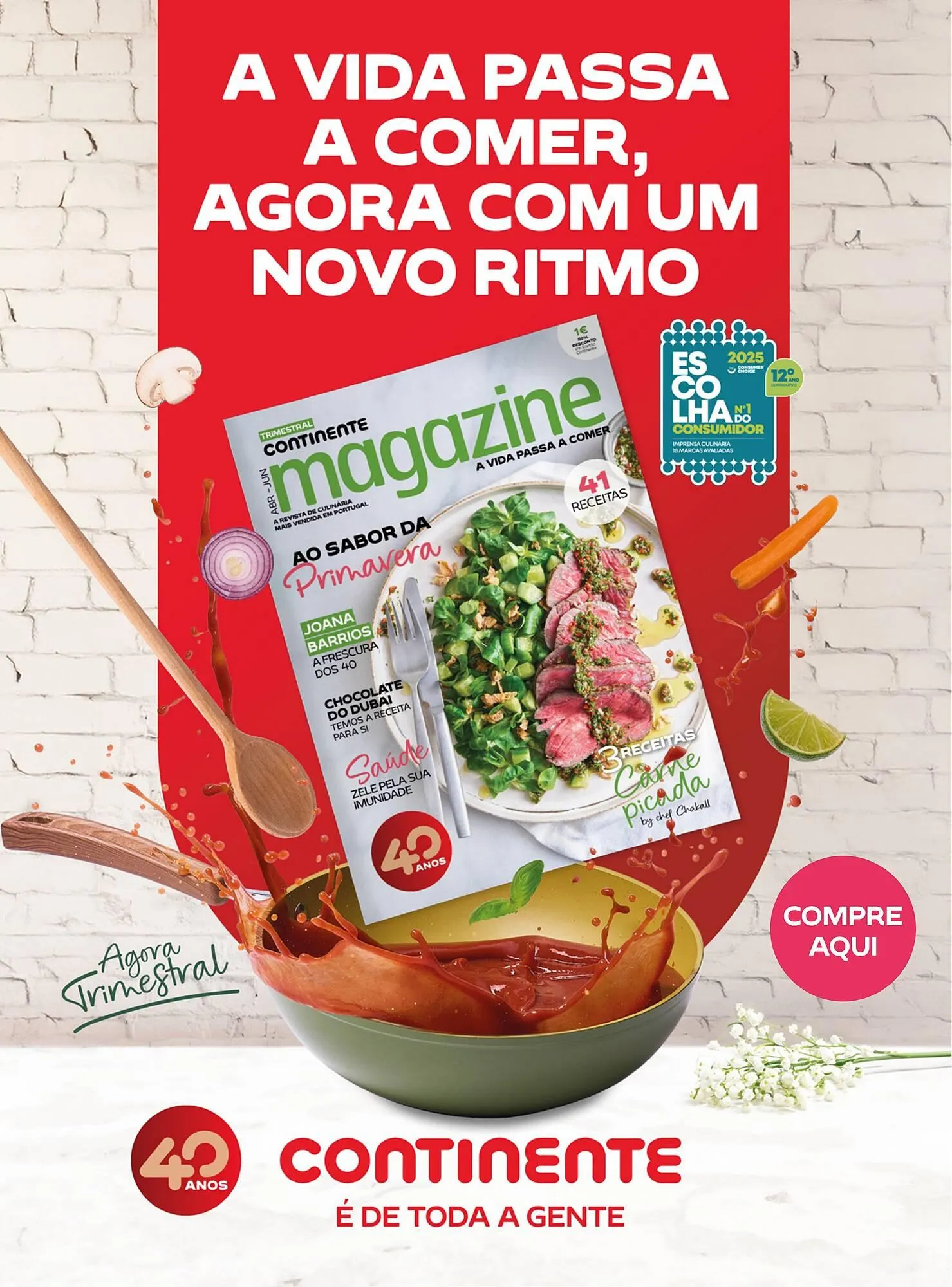 Folheto Folheto Continente de 8 de abril até 8 de julho 2025 - Pagina 43