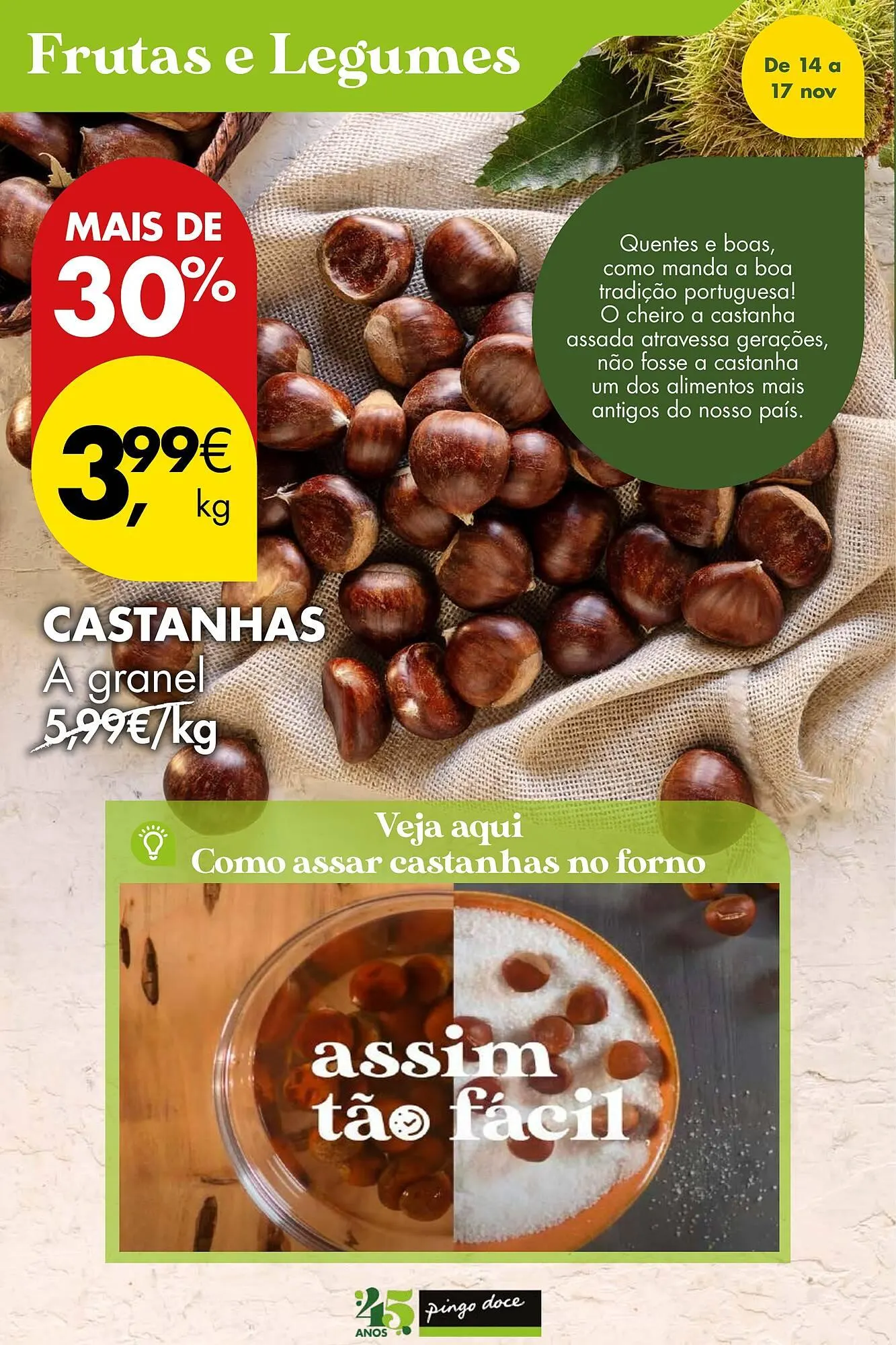 Folheto Folheto Pingo Doce de 14 de novembro até 17 de novembro 2025 - Pagina 8