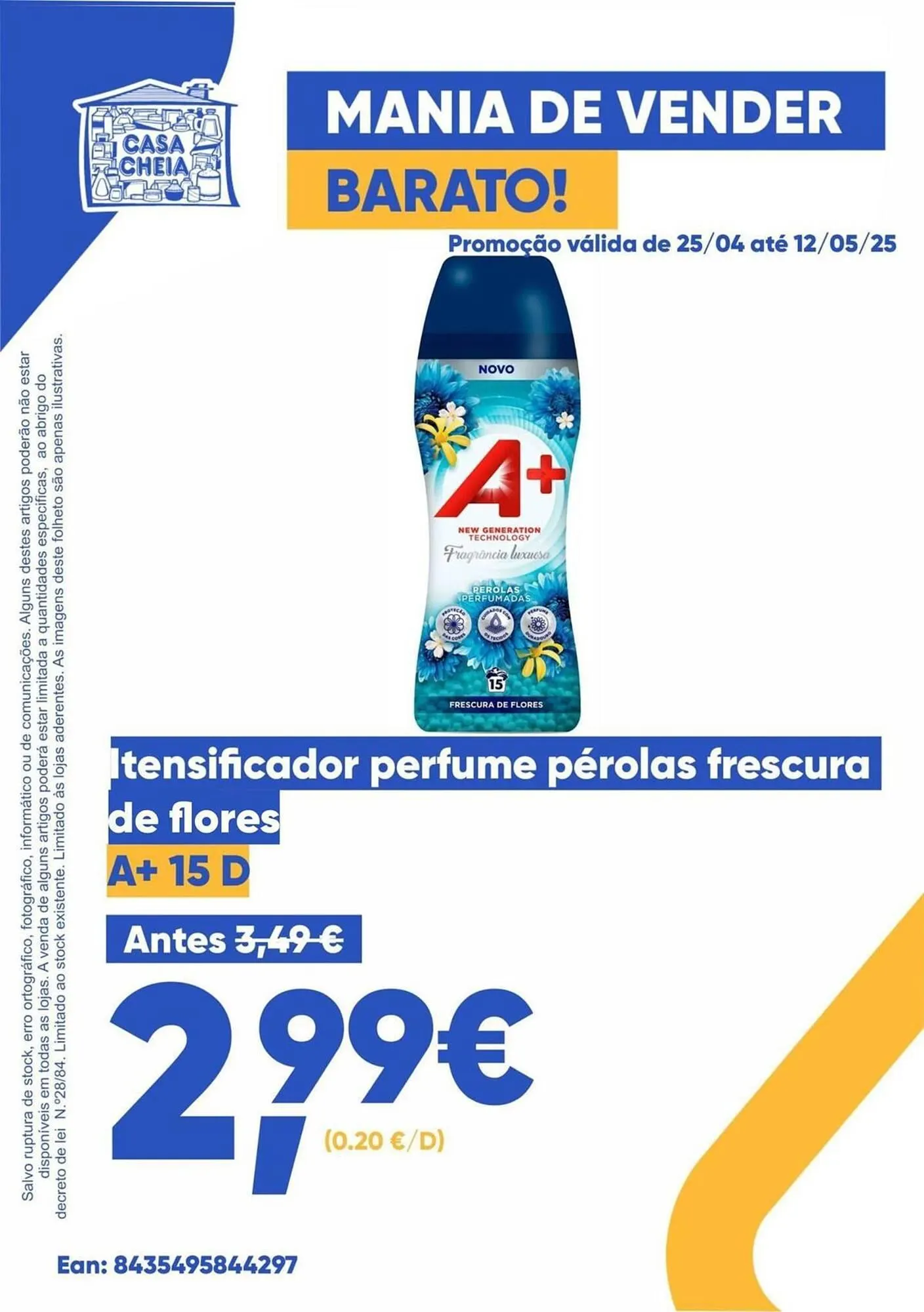 Folheto Folheto Casa Cheia de 25 de abril até 12 de maio 2025 - Pagina 1