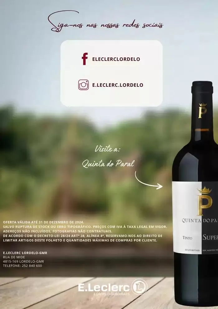 Folheto Folheto Vinhos Lordelo de 21 de novembro até 31 de dezembro 2024 - Pagina 40