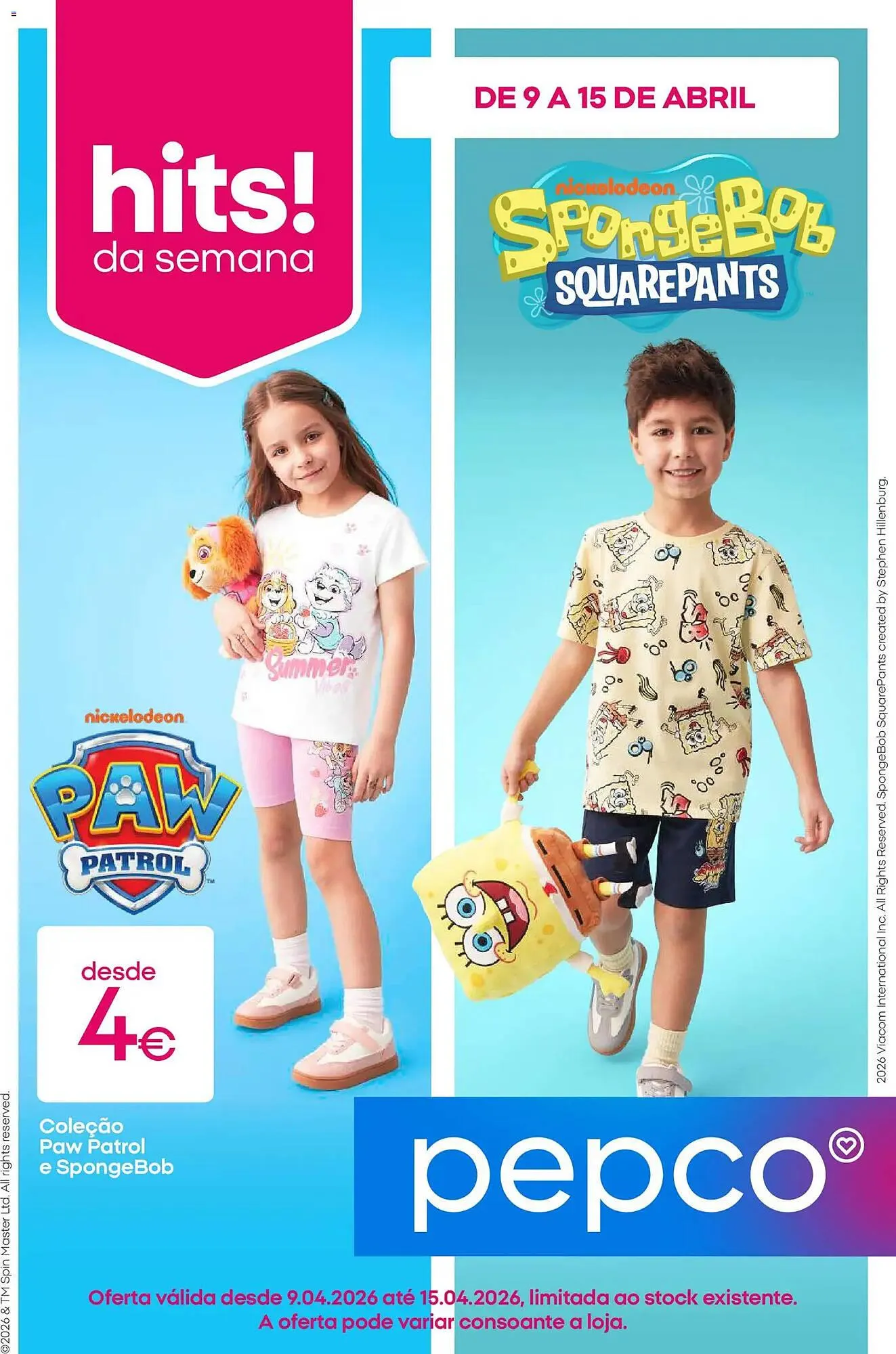 Folheto Catálogo Pepco de 9 de abril até 16 de abril 2026 - Pagina 1