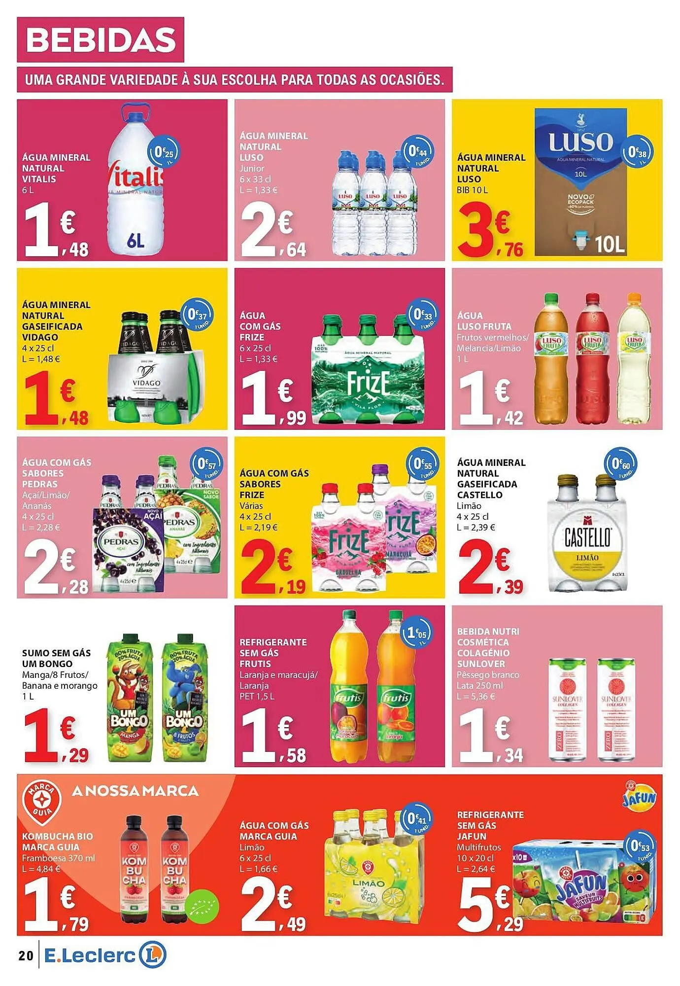 Folheto Folheto E.Leclerc de 12 de março até 18 de março 2026 - Pagina 20