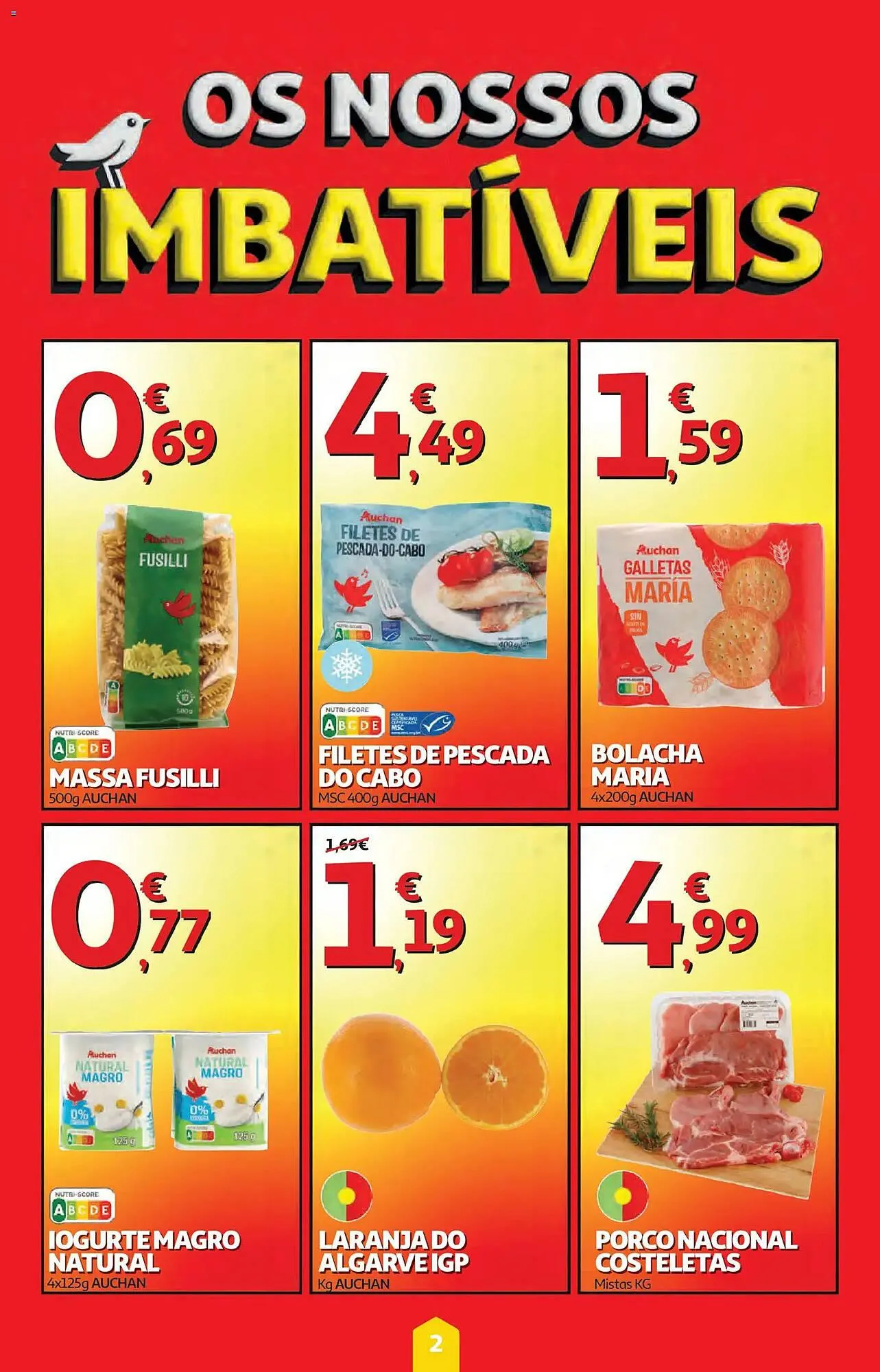 Folheto Folheto Auchan de 9 de abril até 16 de abril 2026 - Pagina 2