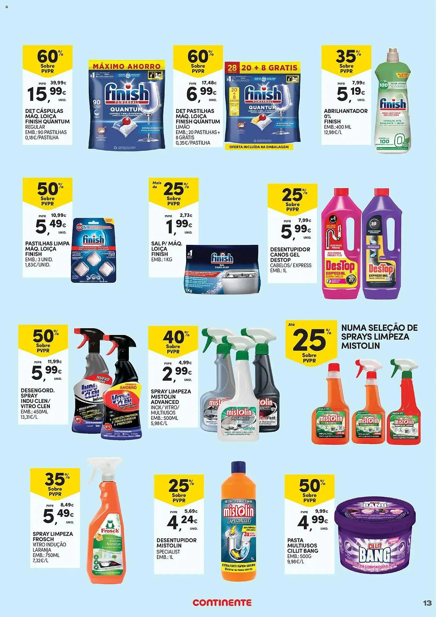 Folheto Folheto Continente de 24 de fevereiro até 17 de março 2026 - Pagina 13
