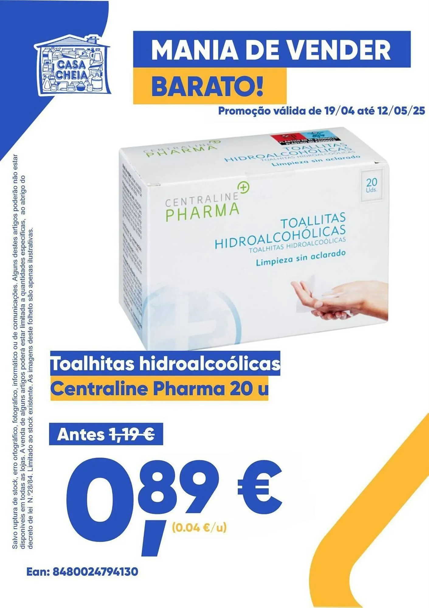 Folheto Folheto Casa Cheia de 7 de maio até 12 de maio 2025 - Pagina 1