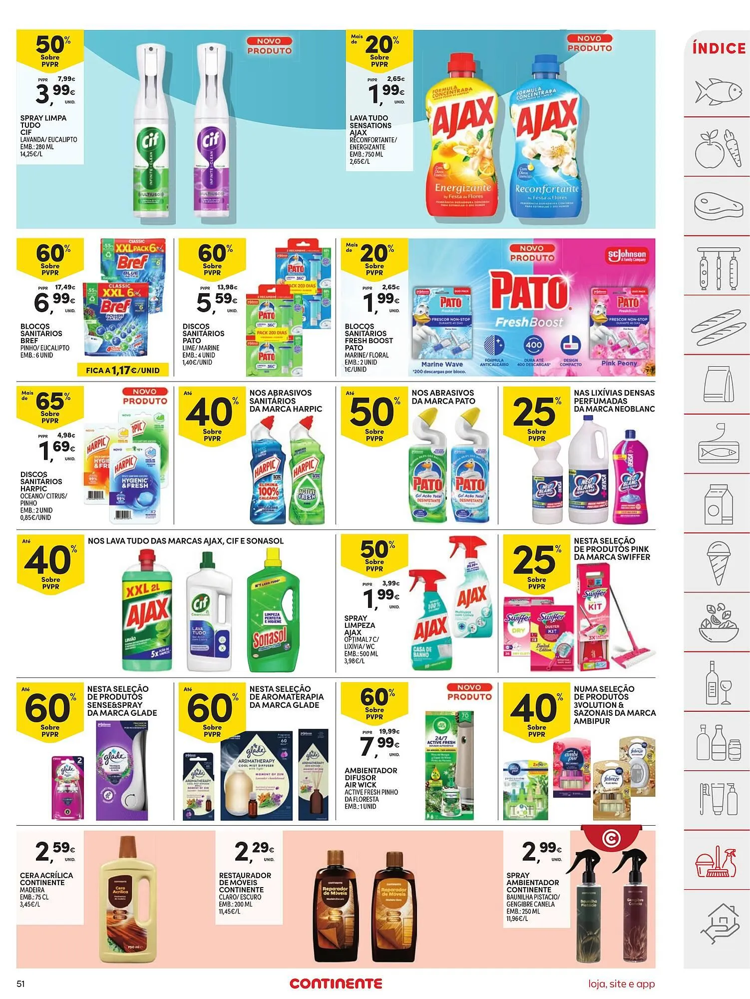 Folheto Folheto Continente de 3 de março até 9 de março 2026 - Pagina 51