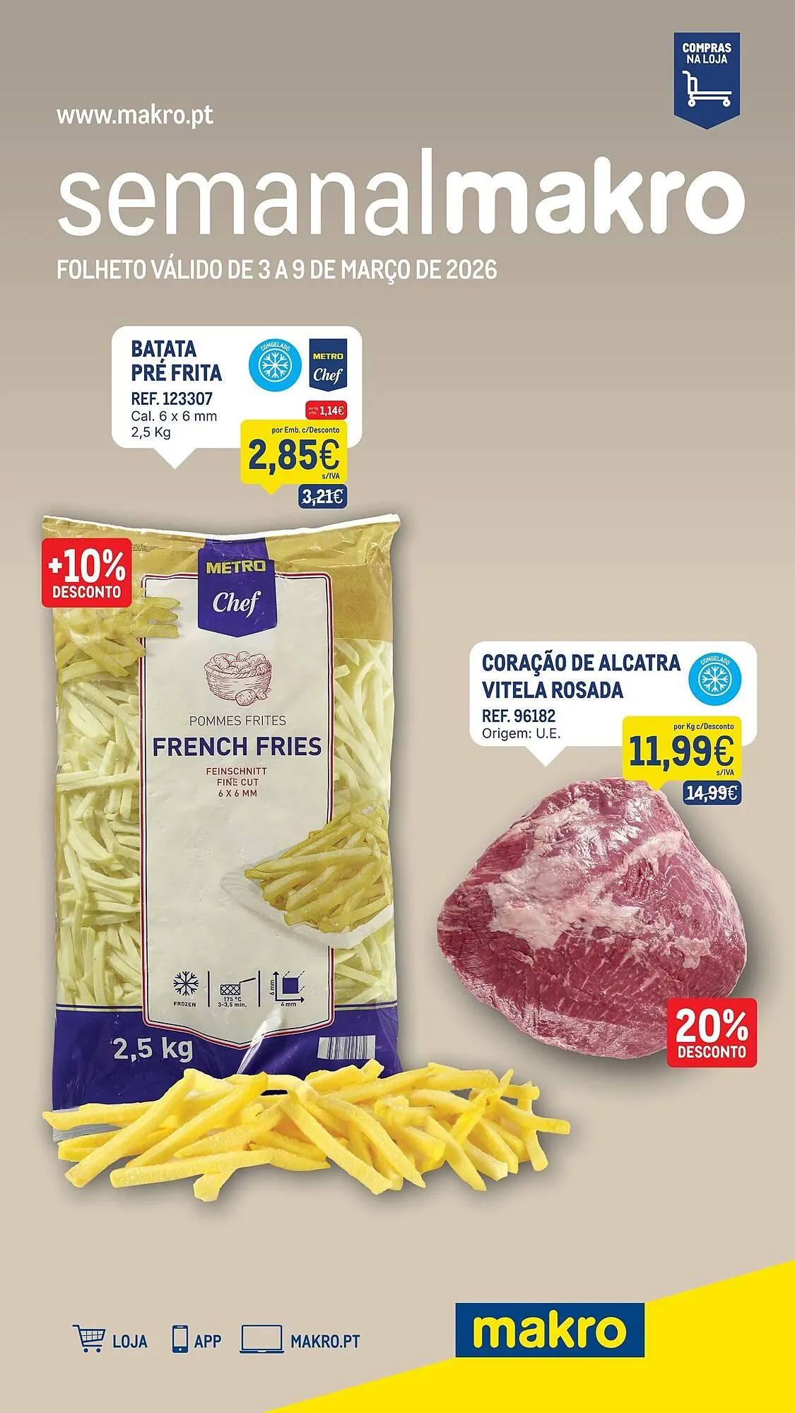 Folheto Catálogo Makro de 3 de março até 9 de março 2026 - Pagina 1