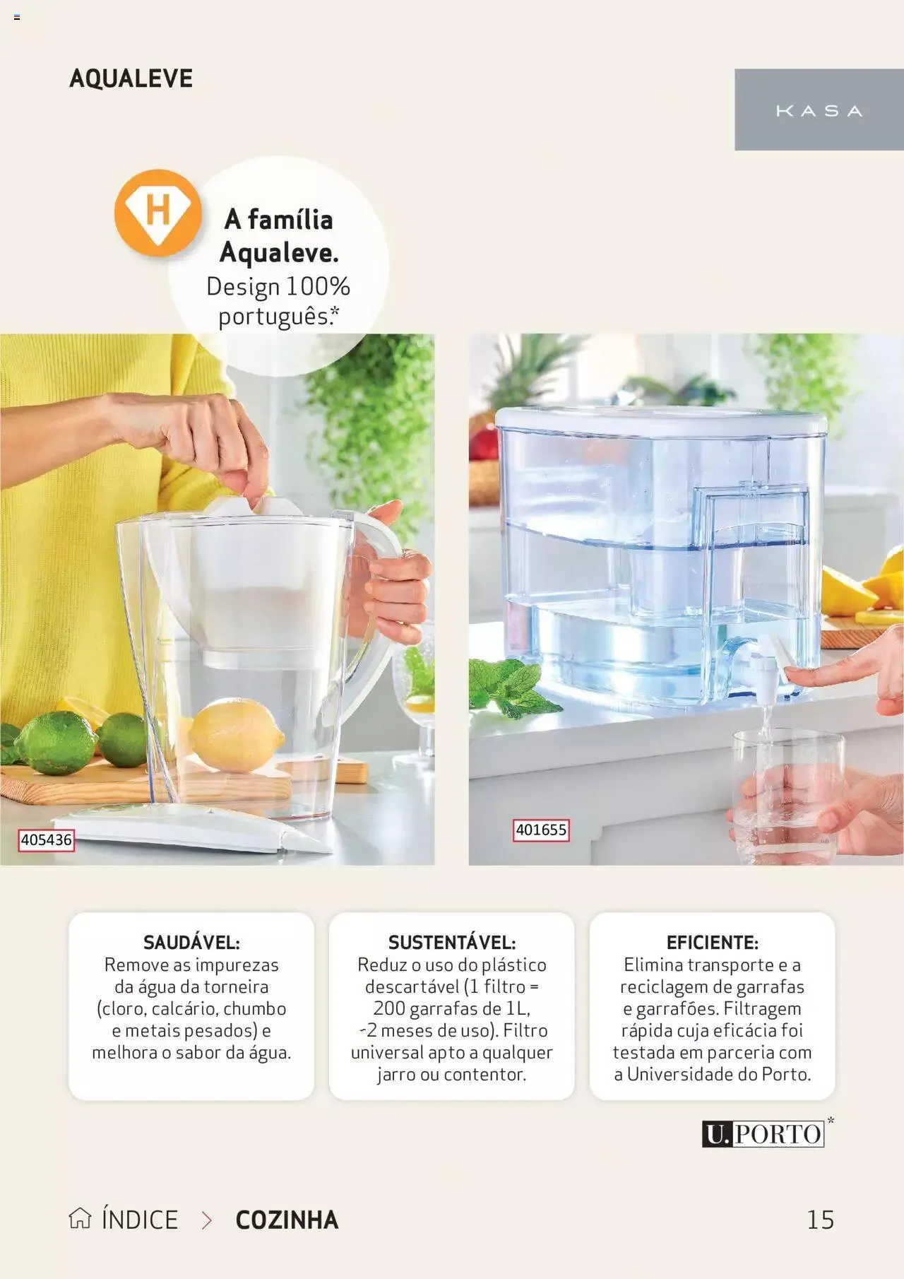Folheto Continente Kasa Catálogo Kasa: Partilhar Momentos de 29 de agosto até 30 de setembro 2023 - Pagina 15