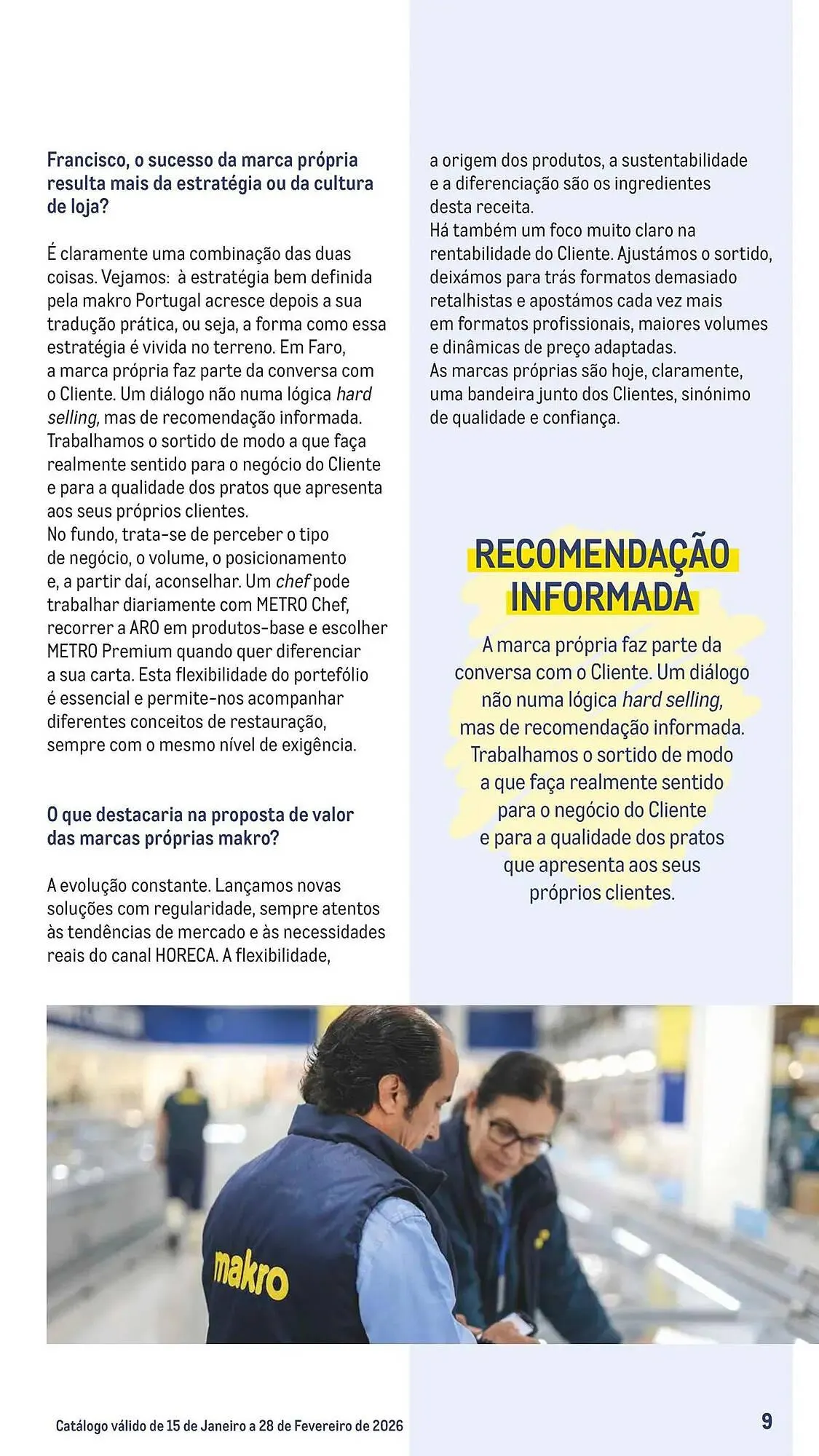 Folheto Catálogo Makro de 2 de fevereiro até 1 de março 2026 - Pagina 9