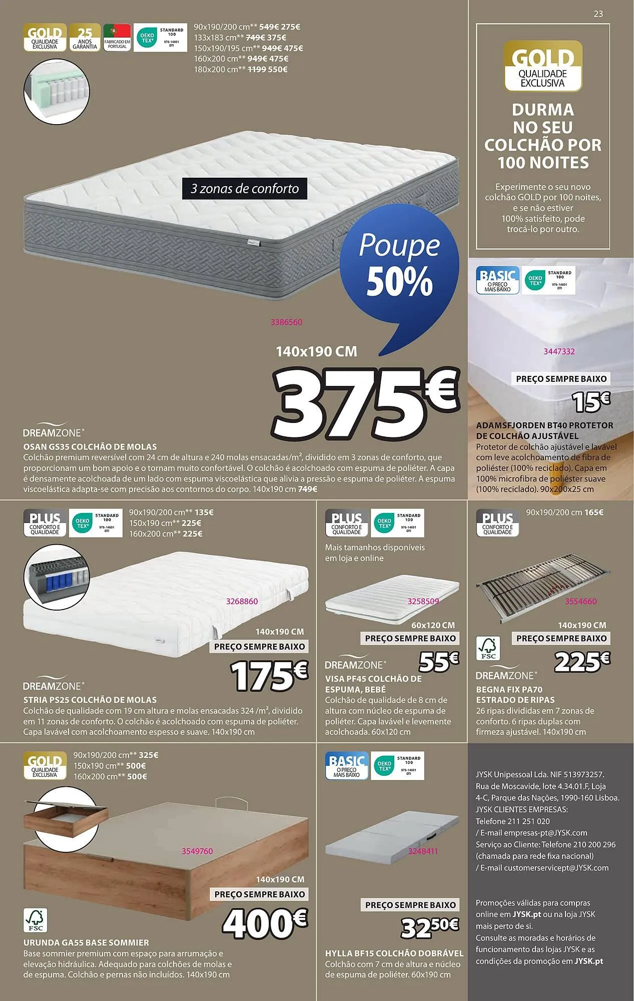 Folheto Folheto JYSK de 19 de maio até 11 de junho 2025 - Pagina 23