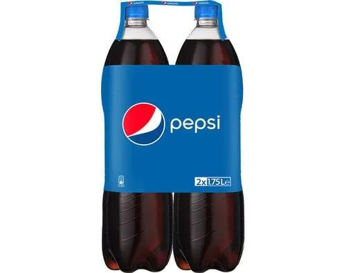 refrigerante pepsi com gás regular 2x1.75l