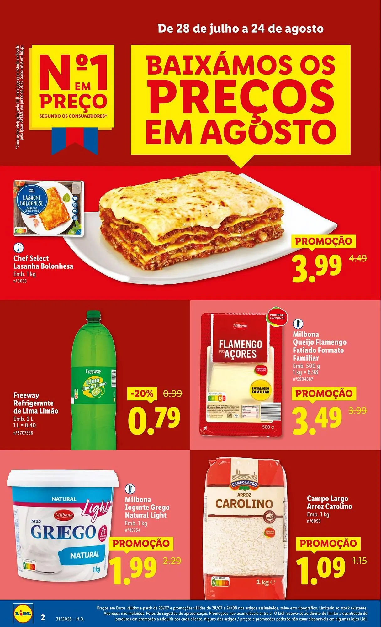Folheto Folheto Lidl de 28 de julho até 3 de agosto 2025 - Pagina 2