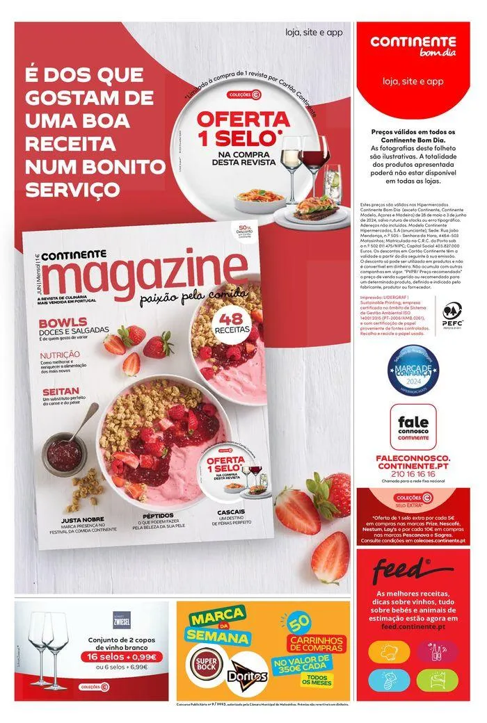 Folheto Folheto Semanal Continente Bom Dia de 29 de maio até 3 de junho 2024 - Pagina 28