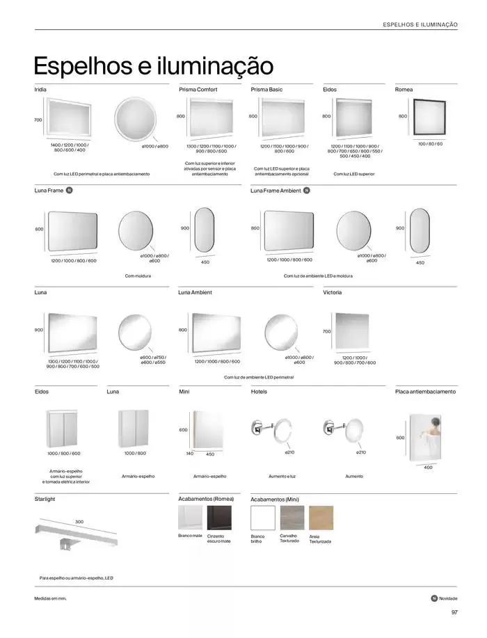 Folheto SOLUÇÕES DE BANHO  de 6 de janeiro até 31 de dezembro 2025 - Pagina 99