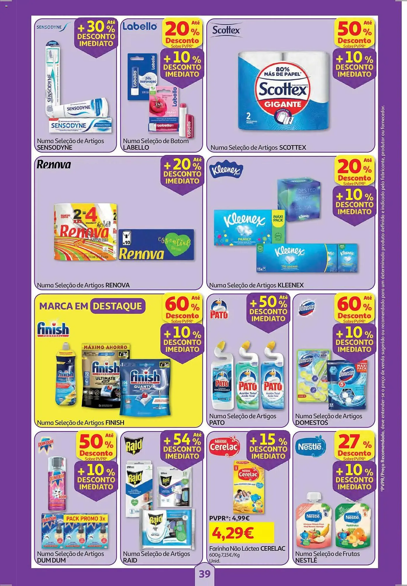 Folheto Folheto Auchan de 29 de janeiro até 5 de fevereiro 2026 - Pagina 39