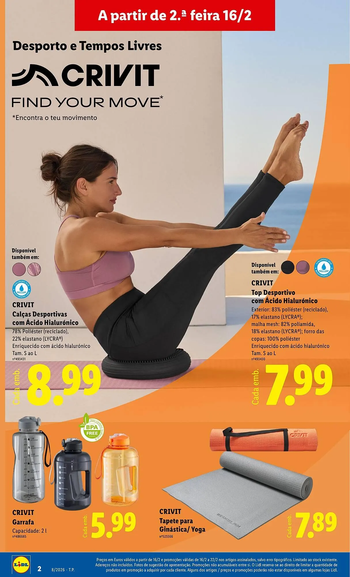 Folheto Folheto Lidl de 16 de fevereiro até 22 de fevereiro 2026 - Pagina 2