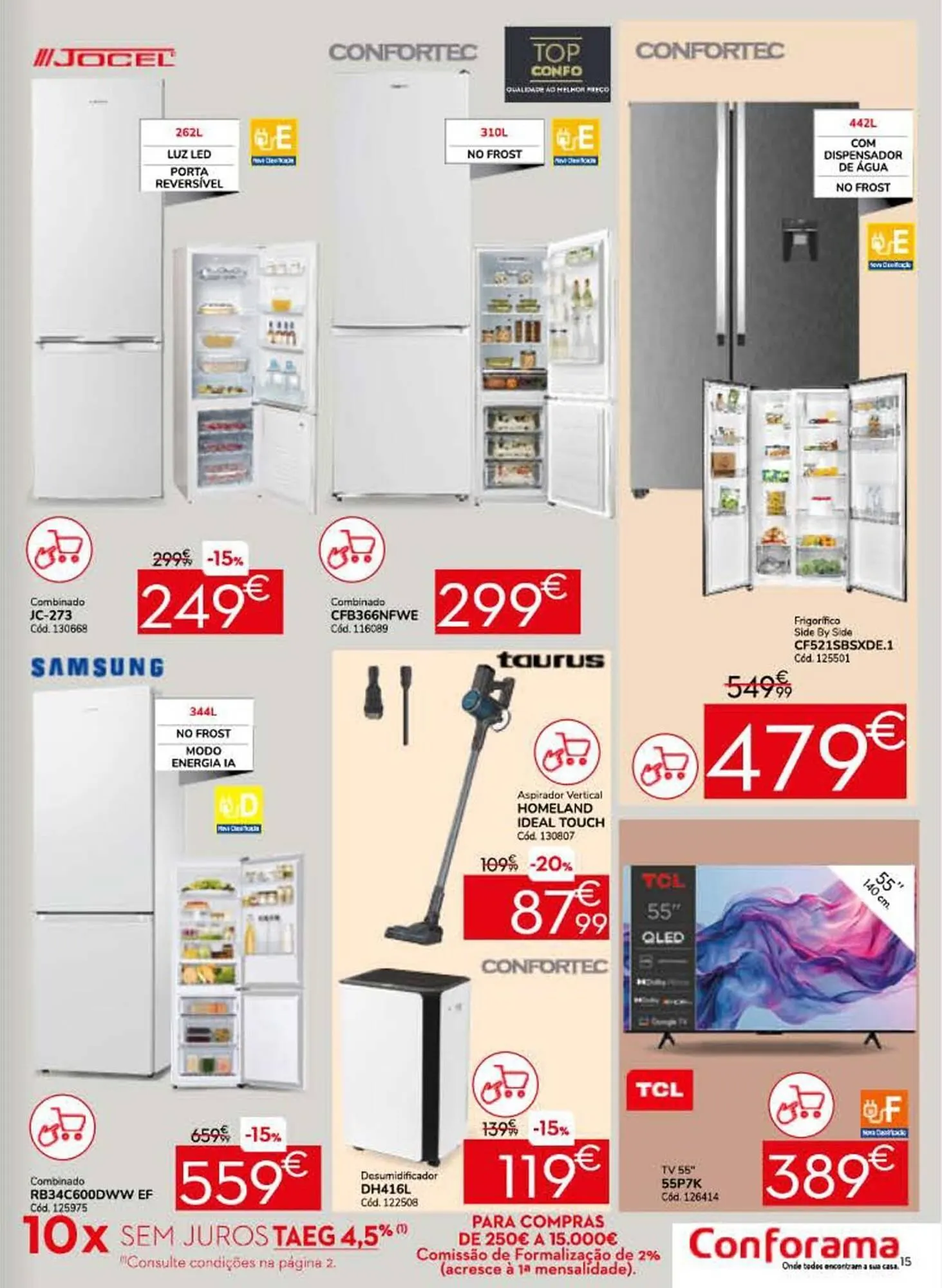 Folheto Folheto Conforama de 2 de março até 25 de março 2026 - Pagina 15