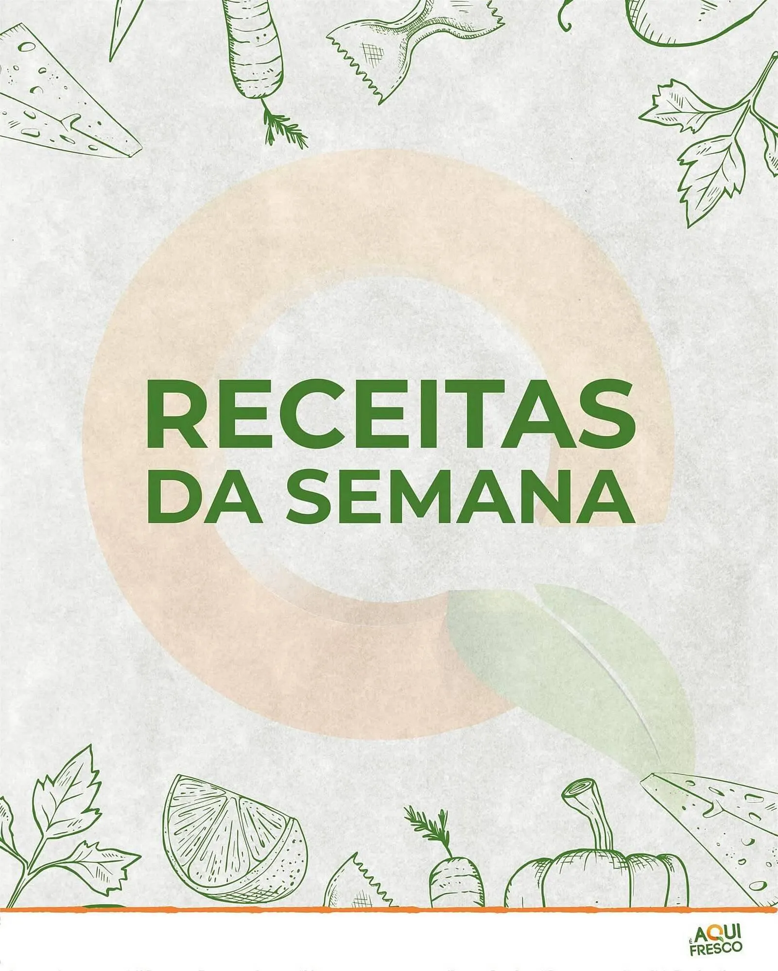 Folheto Aqui é fresco - 1