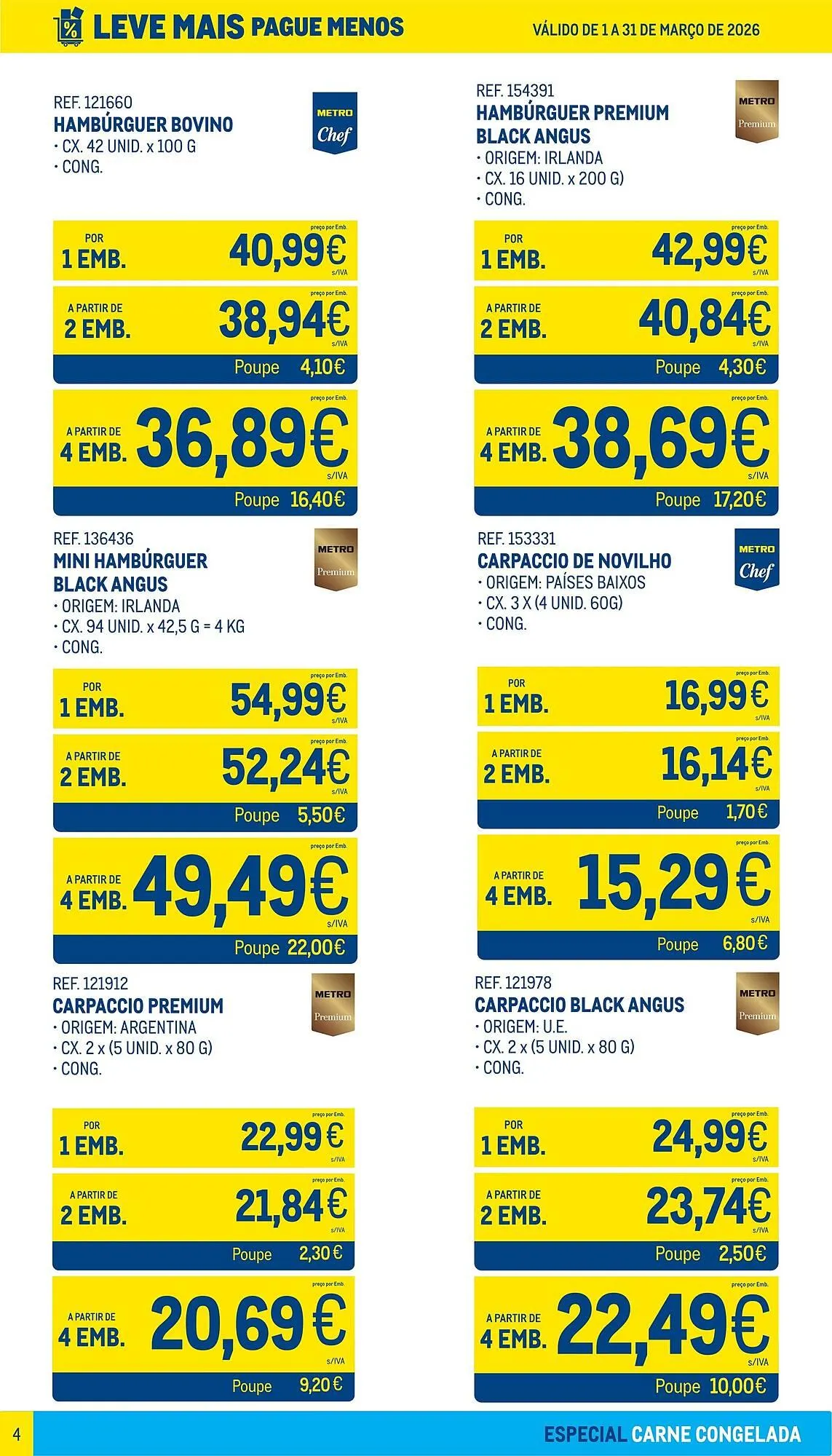 Folheto Catálogo Makro de 1 de março até 31 de março 2026 - Pagina 4