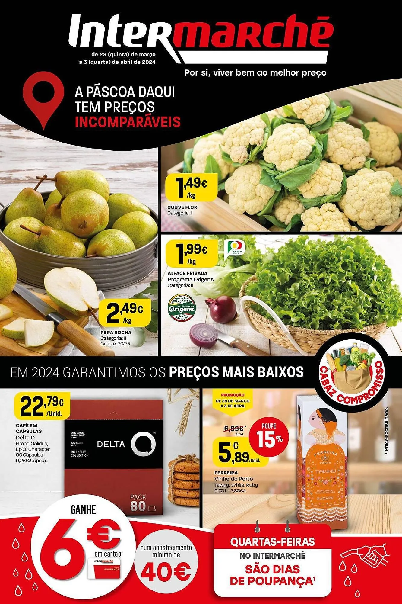 Folheto Folheto Intermarché de 28 de março até 3 de abril 2024 - Pagina 1