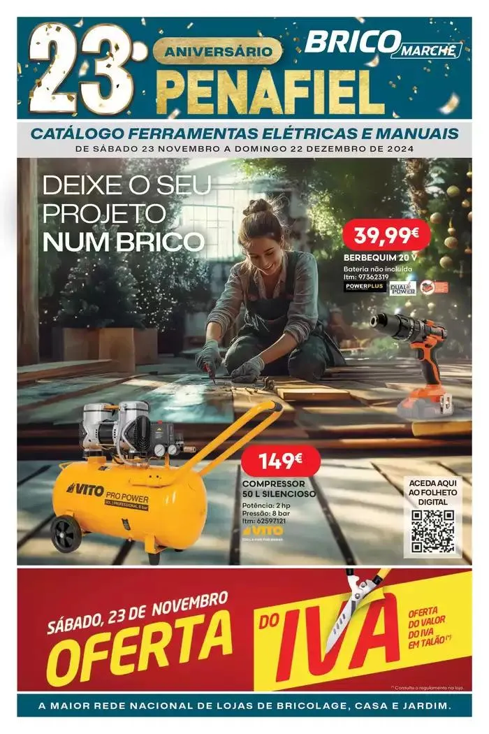 Folheto F#17 Ferramentas Elétricas e Manuais 24p Penafiel de 25 de novembro até 22 de dezembro 2024 - Pagina 1