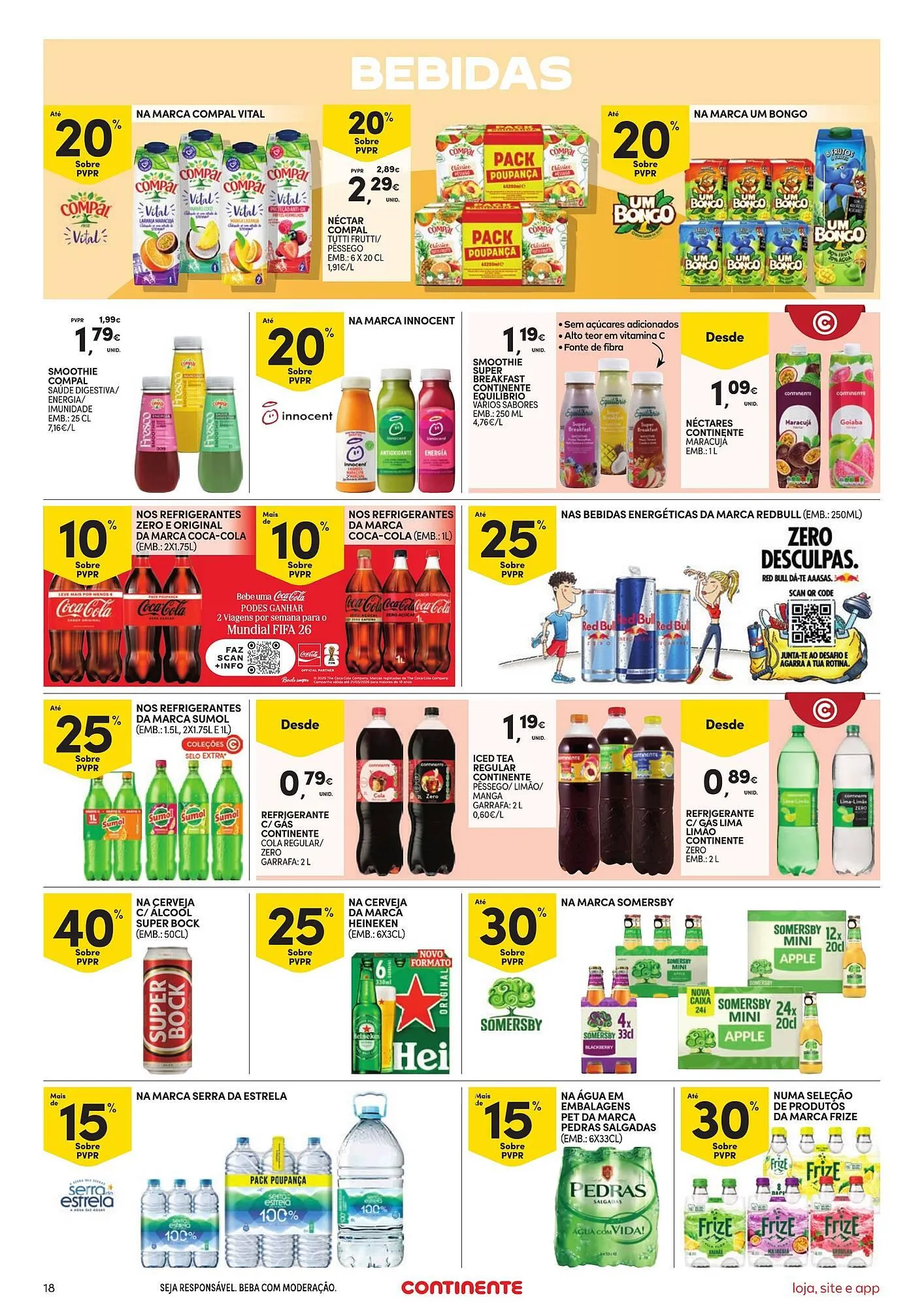 Folheto Folheto Continente Bom dia de 3 de fevereiro até 9 de fevereiro 2026 - Pagina 18