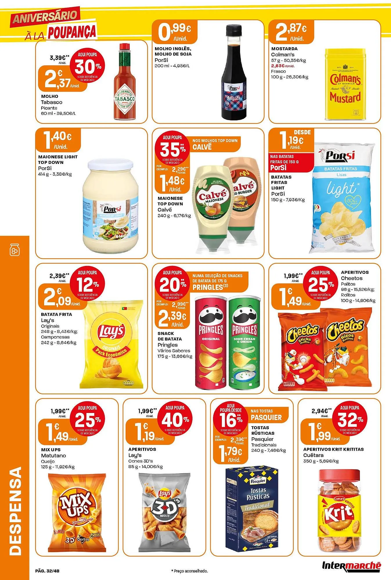 Folheto Folheto Intermarché de 30 de outubro até 5 de novembro 2025 - Pagina 32