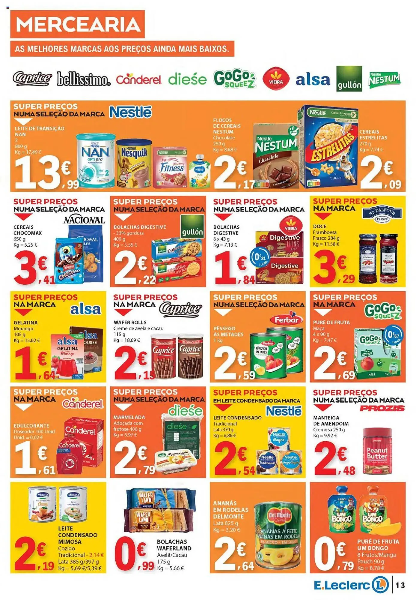 Folheto Folheto E.Leclerc de 10 de abril até 21 de abril 2025 - Pagina 13