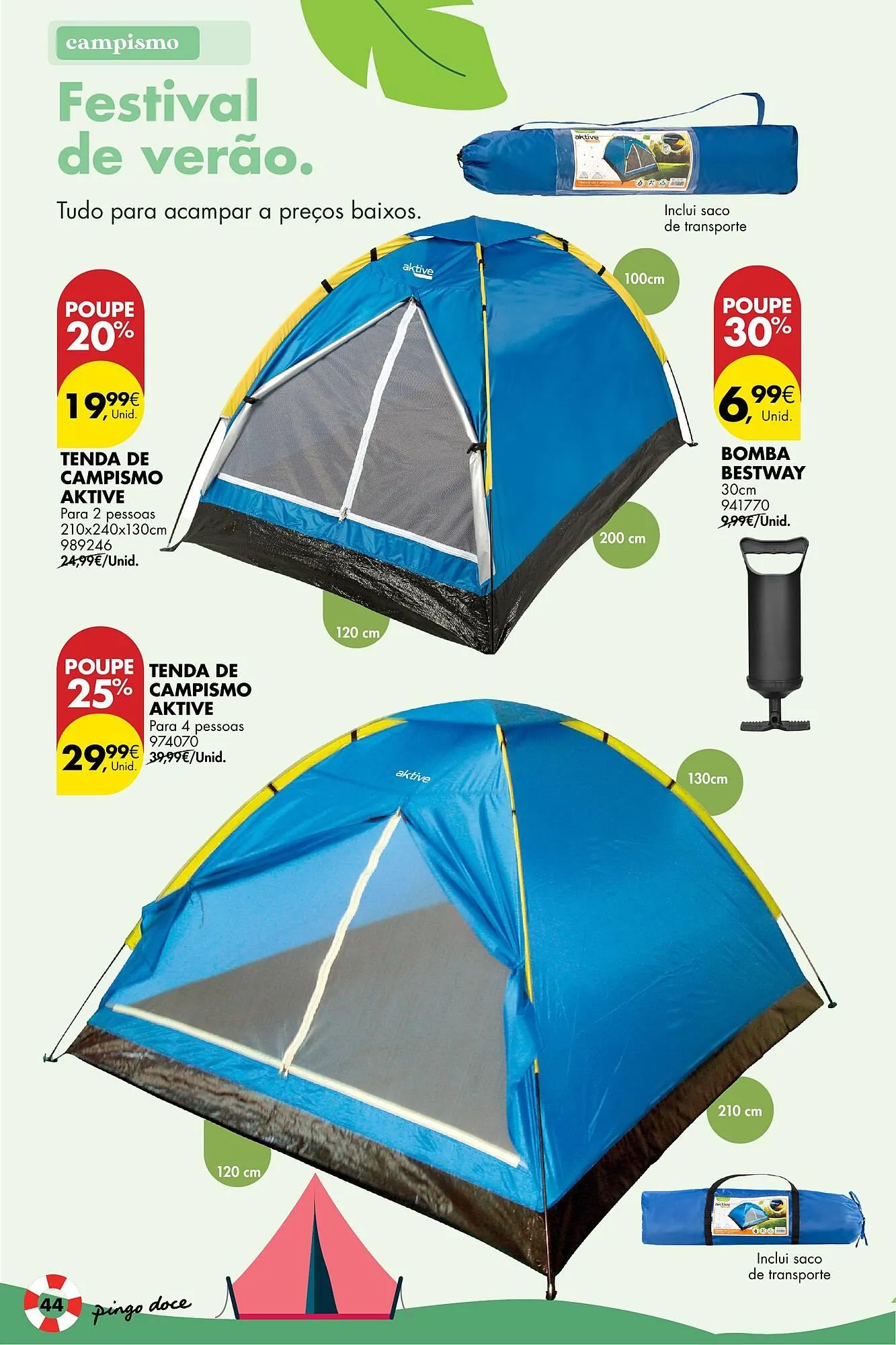 Folheto Folheto Pingo Doce de 1 de julho até 21 de julho 2025 - Pagina 44
