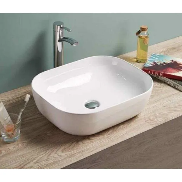 Lavatorio pousar 50x40 cm Douro branco UB2030