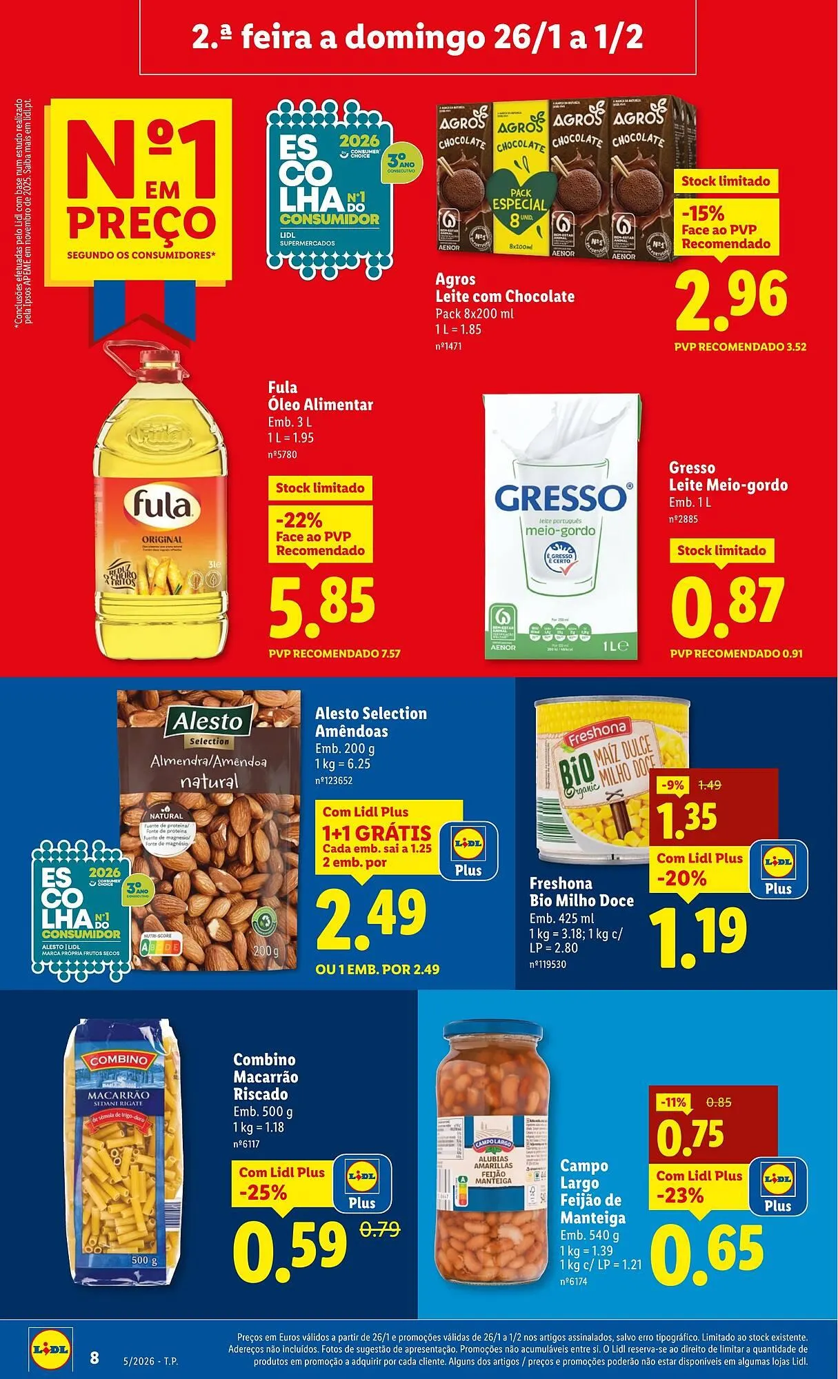 Folheto Folheto Lidl de 26 de janeiro até 1 de fevereiro 2026 - Pagina 8