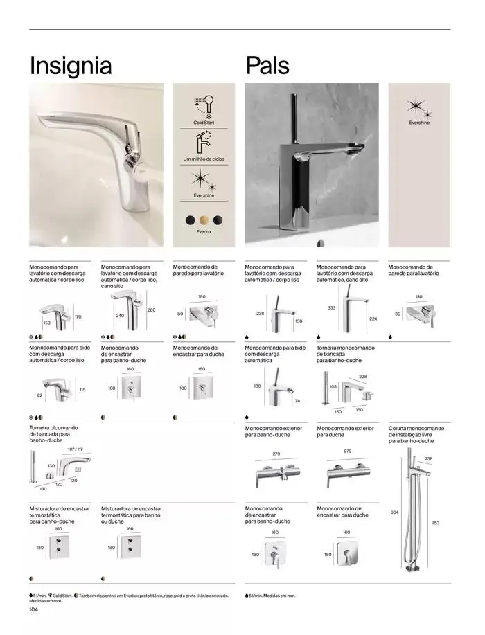 Folheto SOLUÇÕES DE BANHO  de 6 de janeiro até 31 de dezembro 2025 - Pagina 106