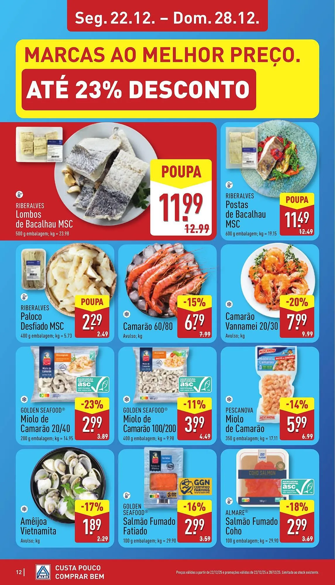 Folheto Folheto ALDI de 22 de dezembro até 28 de dezembro 2025 - Pagina 12