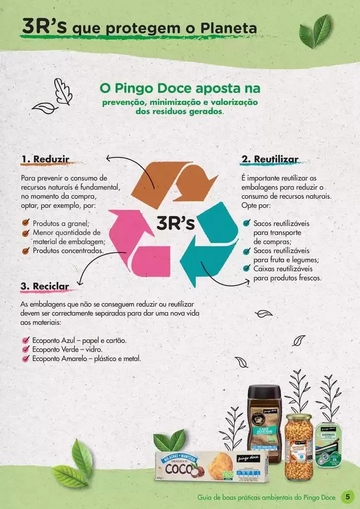 Folheto Pingo Doce Guia de Boas Práticas Ambientais de 17 de dezembro até 17 de janeiro 2025 - Pagina 5