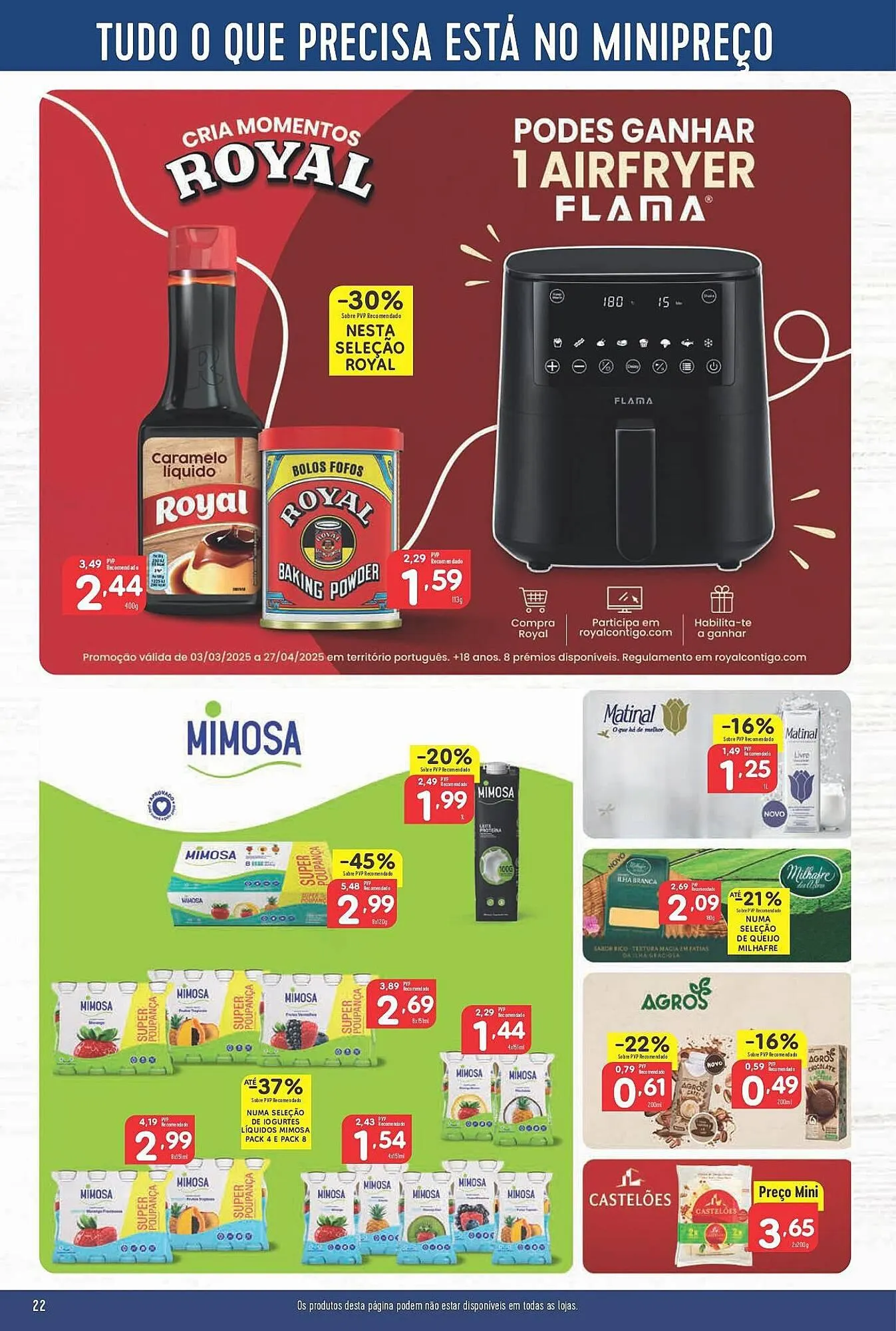 Folheto Folheto Minipreço de 20 de março até 26 de março 2025 - Pagina 22