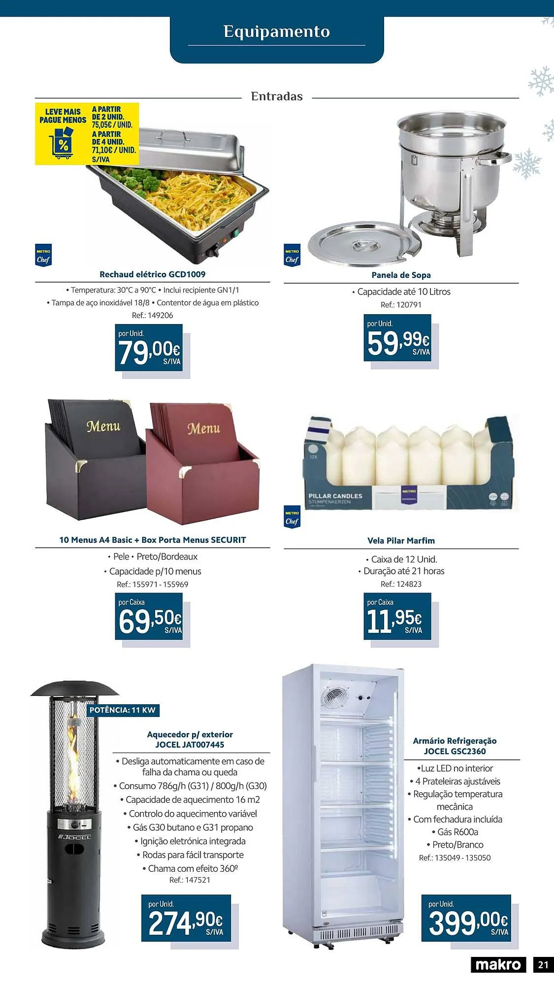 Folheto Folheto Makro de 10 de novembro até 31 de dezembro 2023 - Pagina 21
